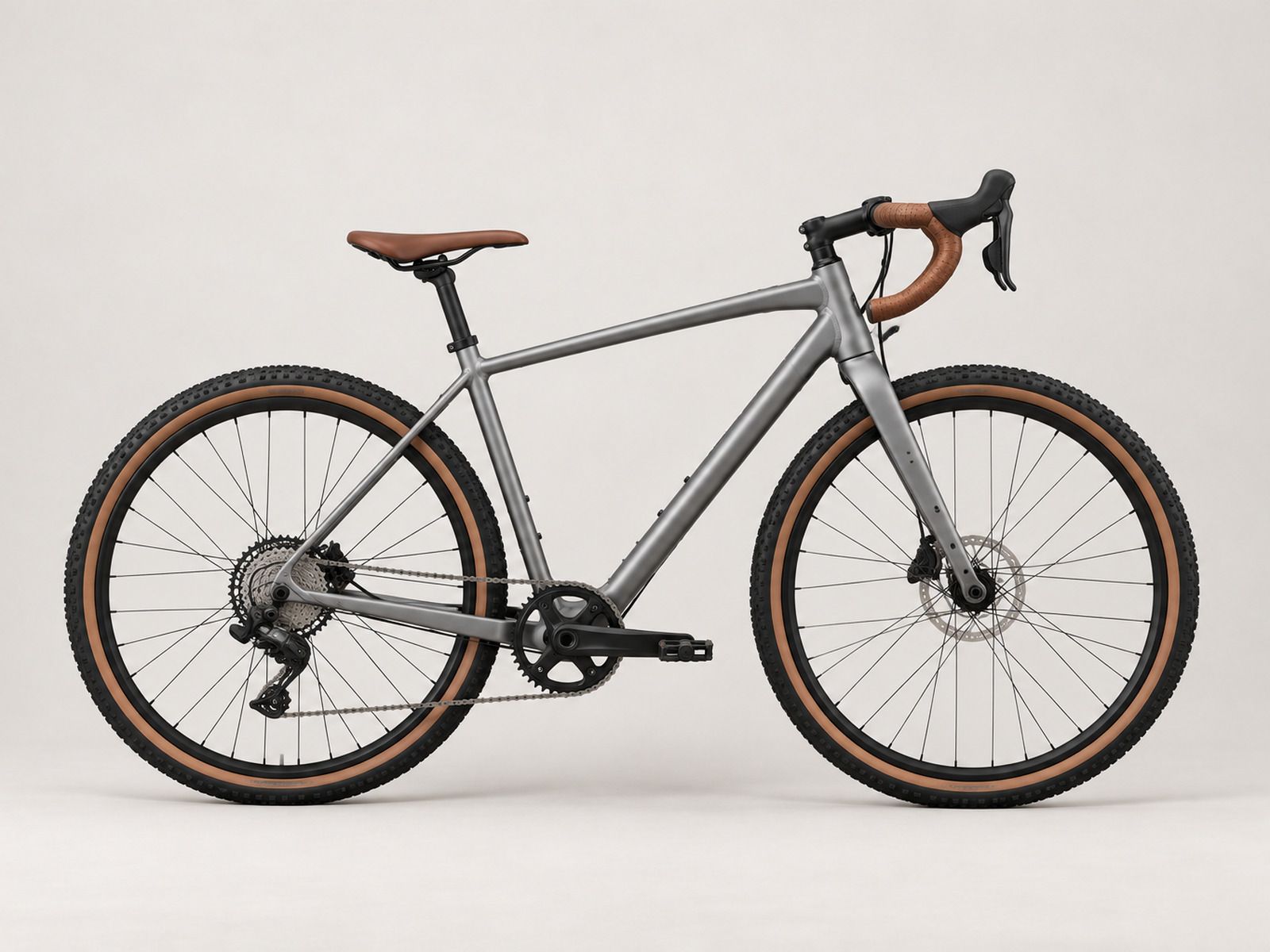 Cube Nuroad ONE in Wood ’n’ grey, zijkant