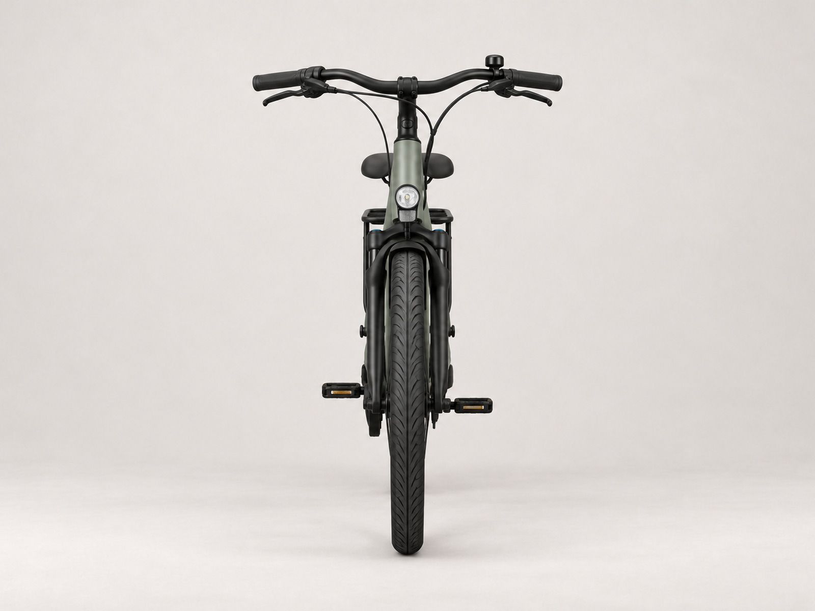 Gazelle Ultimate C380 in Dew green mat, voor